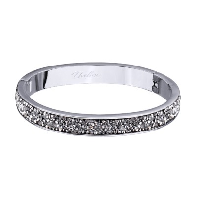 Браслет Галактика (кристаллы SW серебристо-белые; покрытие родий), Есть комплект