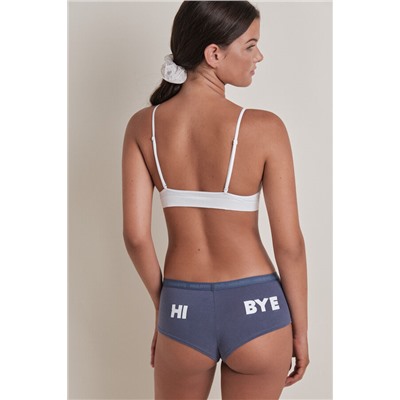 Sujetador seamless triangular blanco