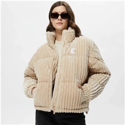 Женская теплая мягкая укороченная плюшевая куртка  Kar*l Kan*i
