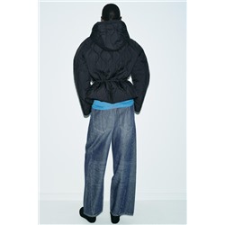 HOODED PUFFER JACKET