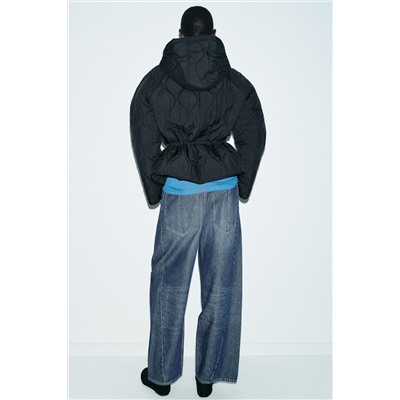 HOODED PUFFER JACKET