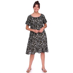 Damen Kleid mit Carmenausschnitt