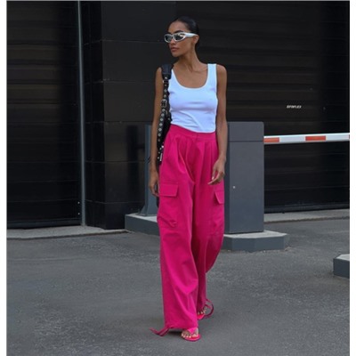 Женские свободные повседневные брюки с высокой талией