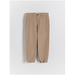 Брюки с кулиской по низу