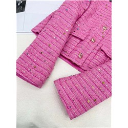 Яркий твидовый пиджак  CHANE*L 🌸  Реплика 1:1