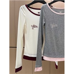 Женский тонкий лонгслив СЕЛИ*Н