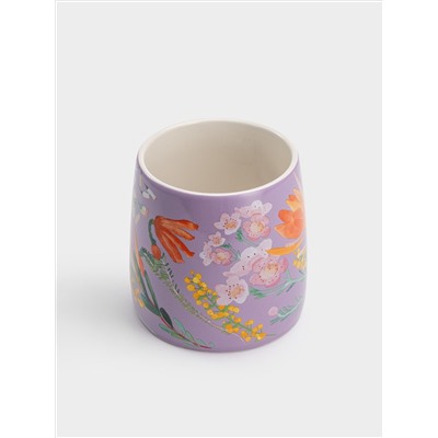 Кружка, 370 мл, лиловая, Garland