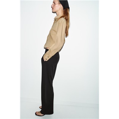 CAMISA ENTALLADA TACTO SUAVE