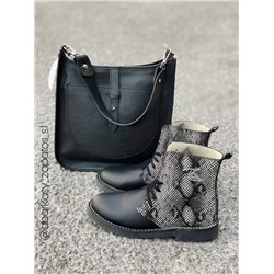 Ab. Zapatos 27025 serpiente · NEGRO + Ab.Zapatos PELLE Helena CB (530) Negro АКЦИЯ