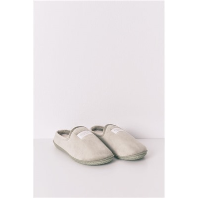 Zapatillas casa velour verde
