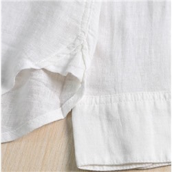 Повседневная льняная рубашка Экспорт