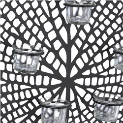 Wanddeko mit fünf Teelichthaltern