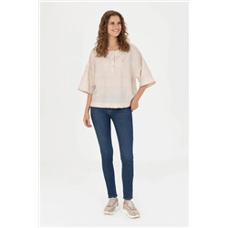 Kadın Taş Kısa Kollu Gömlek