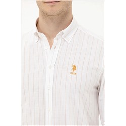 Erkek Kiremit Uzun Kollu Gömlek