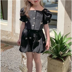 Детский костюм летний для девочек