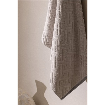 Sault %100 Pamuk Banyo Havlusu - Gri - 70x140 cm