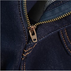 Зимние женские джинсы из хлопка с высокой талией АЙСИК*Л