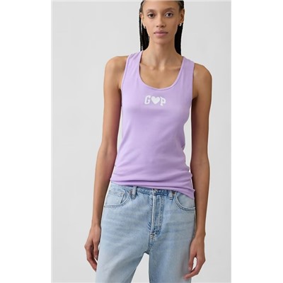 Gap Logo Ribbed Tank Top