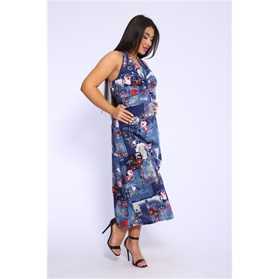 Сарафан летний женский с открытой спиной, Арт. 731