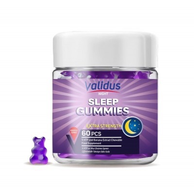Validus Sleep Gummies для сна 60 жевательных мармеладок