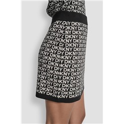 LOGO JACQUARD SHORT SKIRT