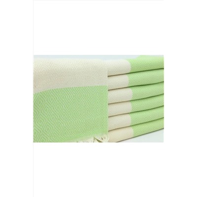 Fabric Box %100 Doğal Pamuk Elmas Peştemal Banyo Havlusu Türk Havlusu Hamam Plaj Havlusu