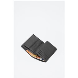 Cartera de piel Chief Gris oscuro