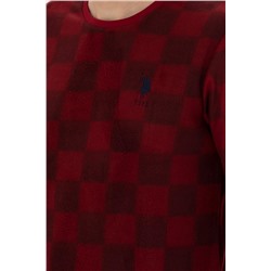 Erkek Bordo Pijama Takımı