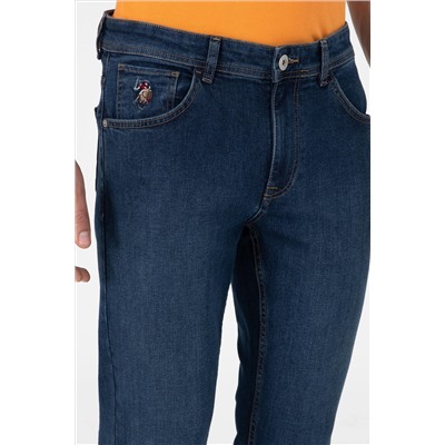Erkek Yeşil Jean Pantolon