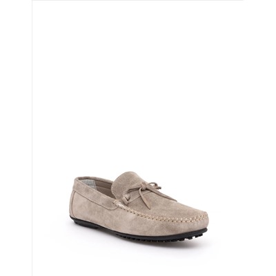 Bej %100 Deri Loafer