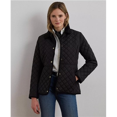 Lauren Ralph Lauren Women's Faux-Sherpa-Collar Quilted Coat