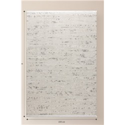 Beuil Halı - Beyaz/Gri - 155x225 cm