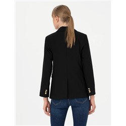 Siyah Slim Fit Ceket