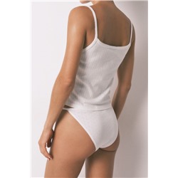 Pack 3 bragas clásicas algodón desagujado lazo