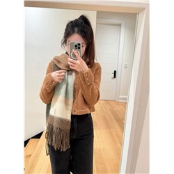 Теплый шерстяной шарф МИУ МИ*У