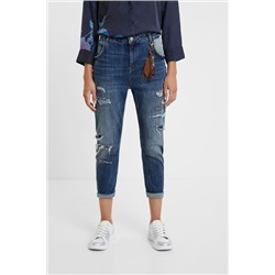 Pantalón vaquero Boyfriend roturas