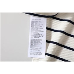 Женский трикотажный лонгслив ТОММИ ХИЛФИГЕ*Р