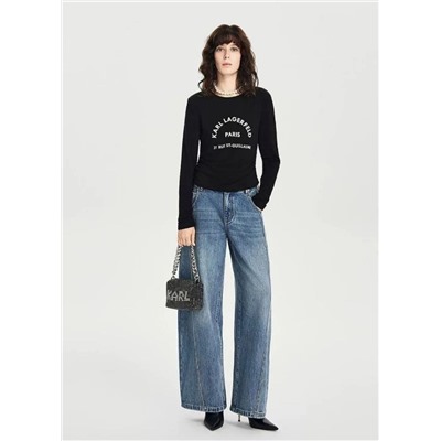 Женская футболка из мягкого и тонкого бархата КАР*Л😎