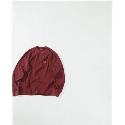 Лонгслив из вафельной ткани (4 цвета)  Кархат*т