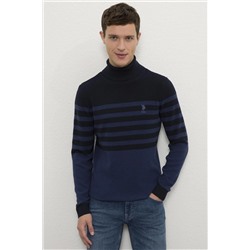 Erkek Lacivert Kazak