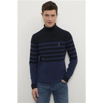 Erkek Lacivert Kazak