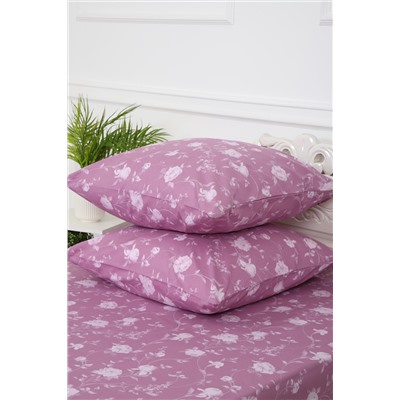 Наволочка поплин Пиония-компаньон