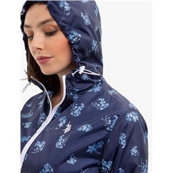 ALL OVER FLORAL PRINTED WINDBREAKER