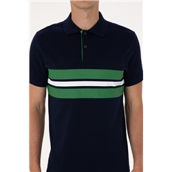 Erkek Regular Fit Lacivert Polo Yaka Tişört