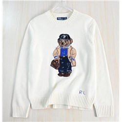 Классический шерстяной вязаный свитер РАЛЬ*Ф Л