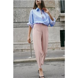 HIGH-WAIST TROUSERS