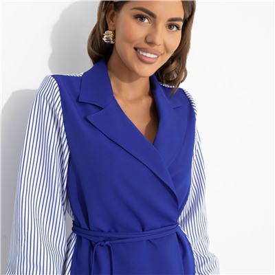 Рубашка с подплечниками, Собрание идей (blue)