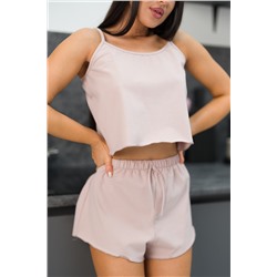 Пижама женская топ и шорты ПЖЛ-01
