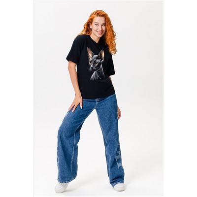 8506 Футболка женская оверсайз НАТАЛИ #1033470