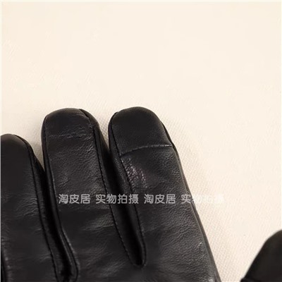 Мужские теплые кожаные перчатки Devre*d, экспорт